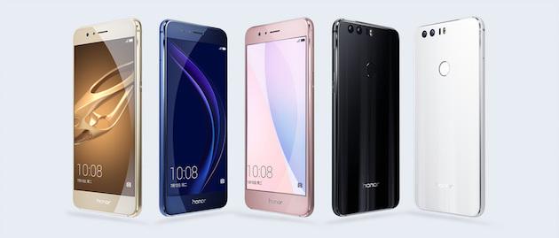 Huawei Honor 8: kere värvi