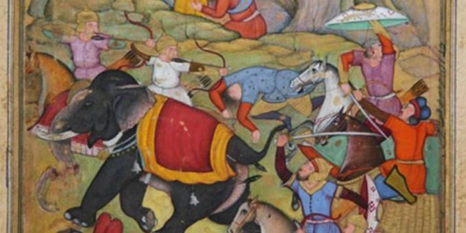 Tamerlane ründab Delhi sultani armeed