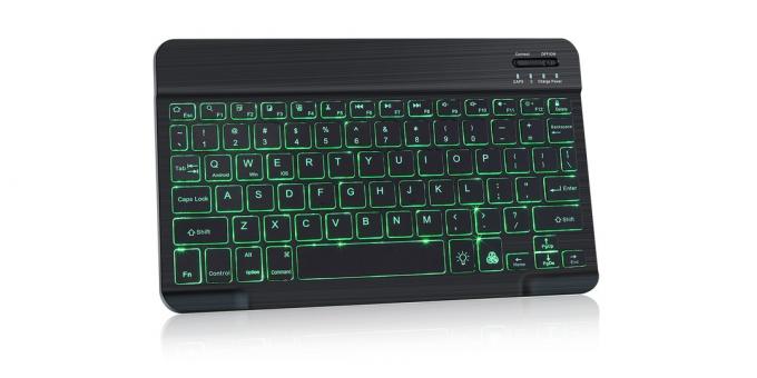 Juhtmevabad klaviatuurid: RGB taustvalgustusega klaviatuur 