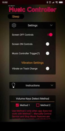Button Android: Keyboard / Button kaardistaja