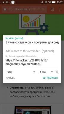 Remindee - Android-meeldetuletus neile, kes vihkavad seada meeldetuletusi