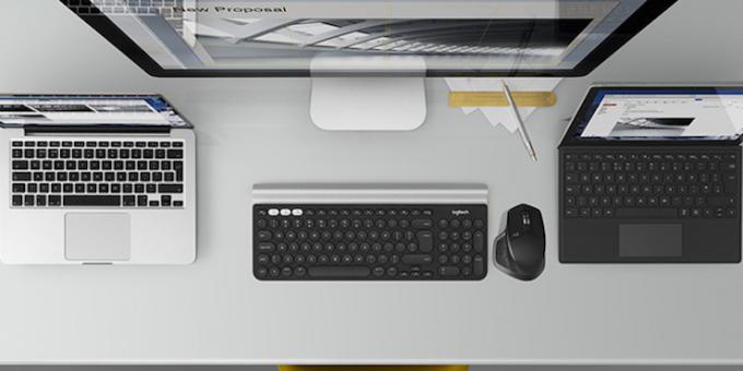 Logitech traadita: Wireless Mouse ja klaviatuur