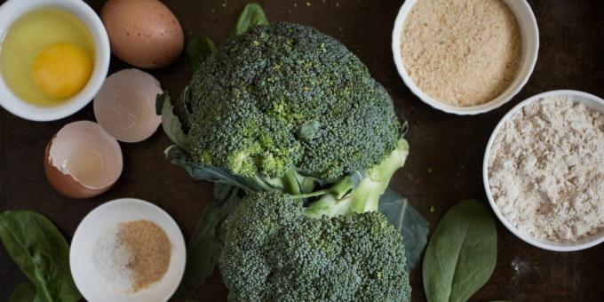 kotletid brokoli: Koostisosad
