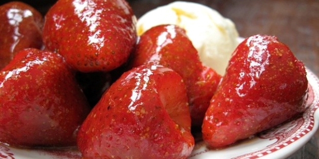 Retseptid maasikad: Glasuuritud Maasikas
