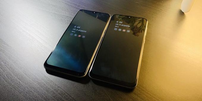 Samsung Galaxy A30 ja Samsung Galaxy A50: Alati Display