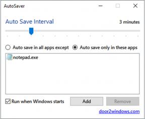 AutoSaver Windows automaatselt salvestada oma töö