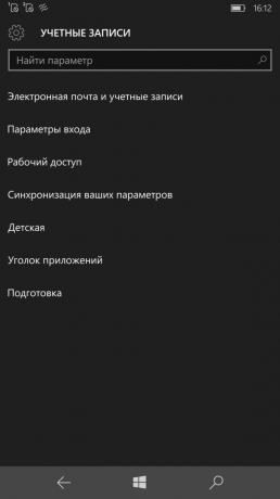 Lumia 950 XL: kontod