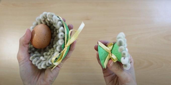 DIY lihavõttepühade käsitöö: munahoidjad