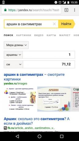 "Yandex": ühest väärtus teise
