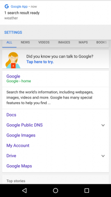 Google-otsing Android on nüüd eriline režiim ühenduseta