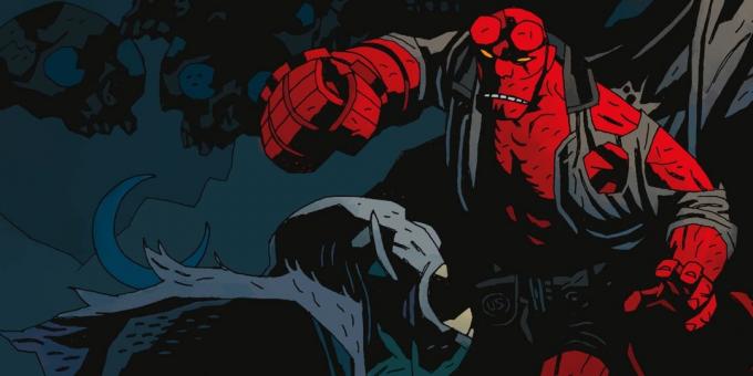 Hellboy: Hellboy parem käsi on väga suur ja kivist
