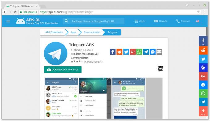 Kuidas paigaldada telegramm Android: Teenused allalaadimiseks Google Play