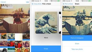 Prisma iOS muudab teie fotod maalid Van Gogh, Serov ja teiste kuulsate kunstnike
