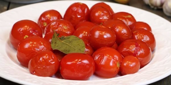 Sweet marineeritud tomatid - retseptid