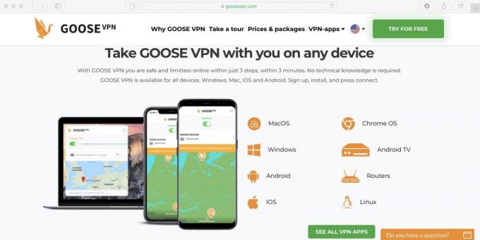 Kuidas kasutada Netflix Venemaa: Set Goose VPN rakendus alla ja lülitage see sisse