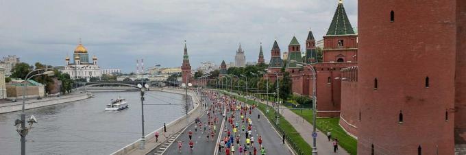 Moskva Marathon 2015: teekond läbib palju ajaloolisi hooneid