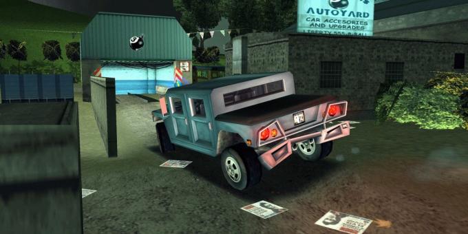 Vana mänge PC: Grand Theft Auto III