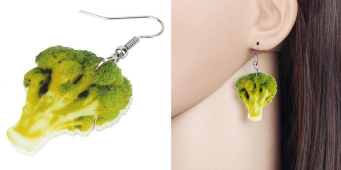 kõrvarõngad brokoli