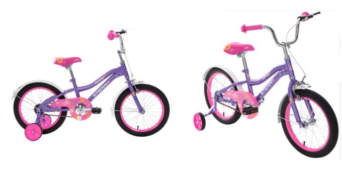 Laste jalgratas tüdrukutele