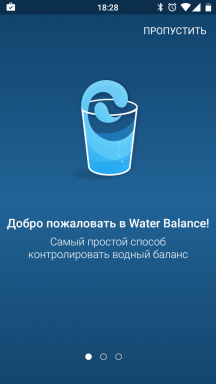 Vesi Balance - uus vee tasakaalu tracker Android