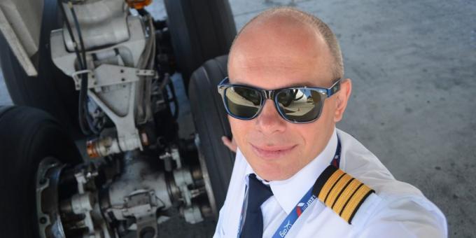 Andrew Gromozdin piloot "Boeing"