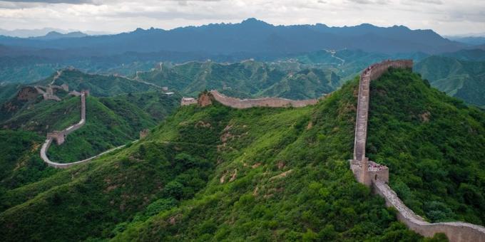 Aasia territooriumil ei ole asjata meelitada turiste: Great Wall, Hiina