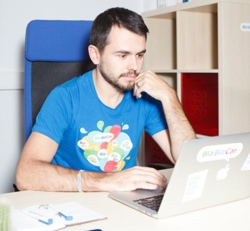 Alex Lazorenko, BlaBlaCar: «Minu meetod töötamise ülesannete on väga lihtne"