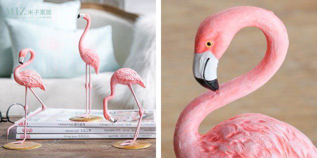 dekoratiivsed flamingos
