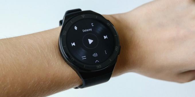 Huawei Watch GT 2e: muusika juhtimine