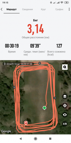 Ülevaade Amazfit Verge: Route