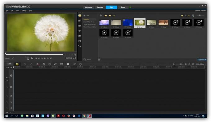 Programm video redigeerimise: Corel VideoStudio Pro X10