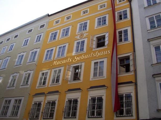 Maja Salzburg, kus Mozart sündis