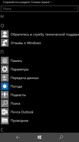 Lumia 950 XL: nimekiri rakendustest