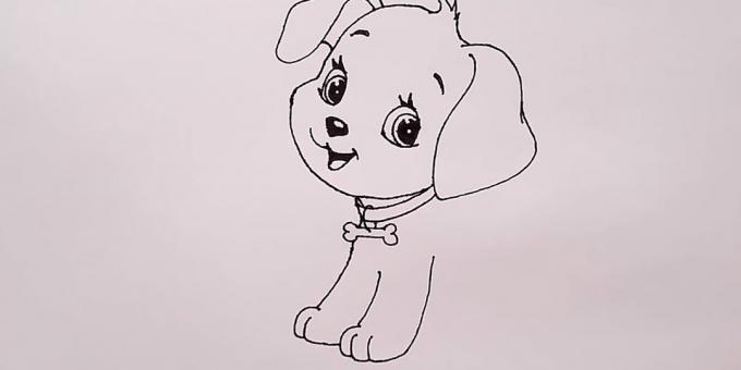Joonista koera käpa
