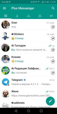 Plus Messenger ja Teleplus - Sõnumi klientidele vahelehed ja chat kanalite