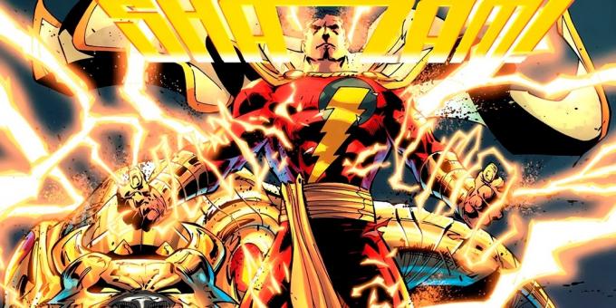 "Shazam!" Kapten Thunder leekpunkt