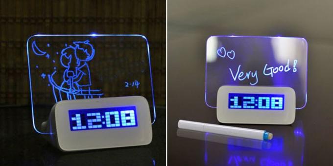 Smart alarm: LED-paneel