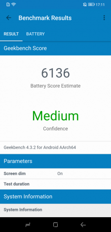 Doogee S90: Geekbench Score