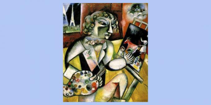 Marc Chagalli autoportree