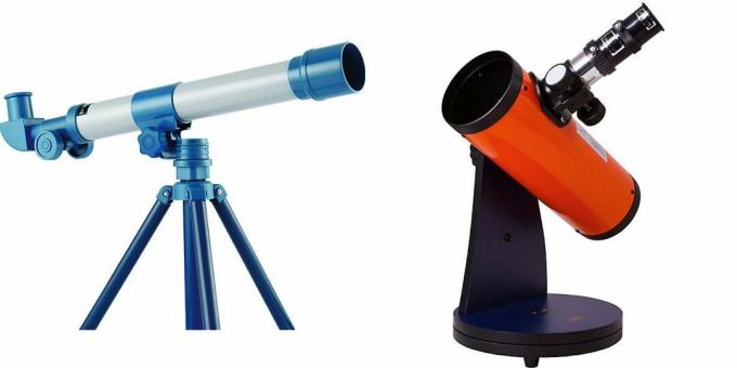Kingitused poisile 5 aastaks sünnipäevaks: teleskoop