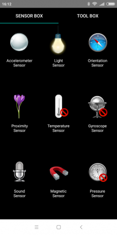 Xiaomi redmi 6: SensorBox
