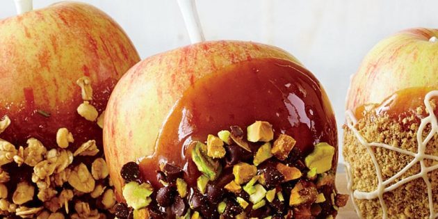 Candy Apple pistaatsiapähklid ja šokolaad