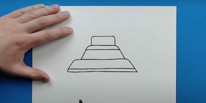 Kuidas paaki joonistada: kujutage torni